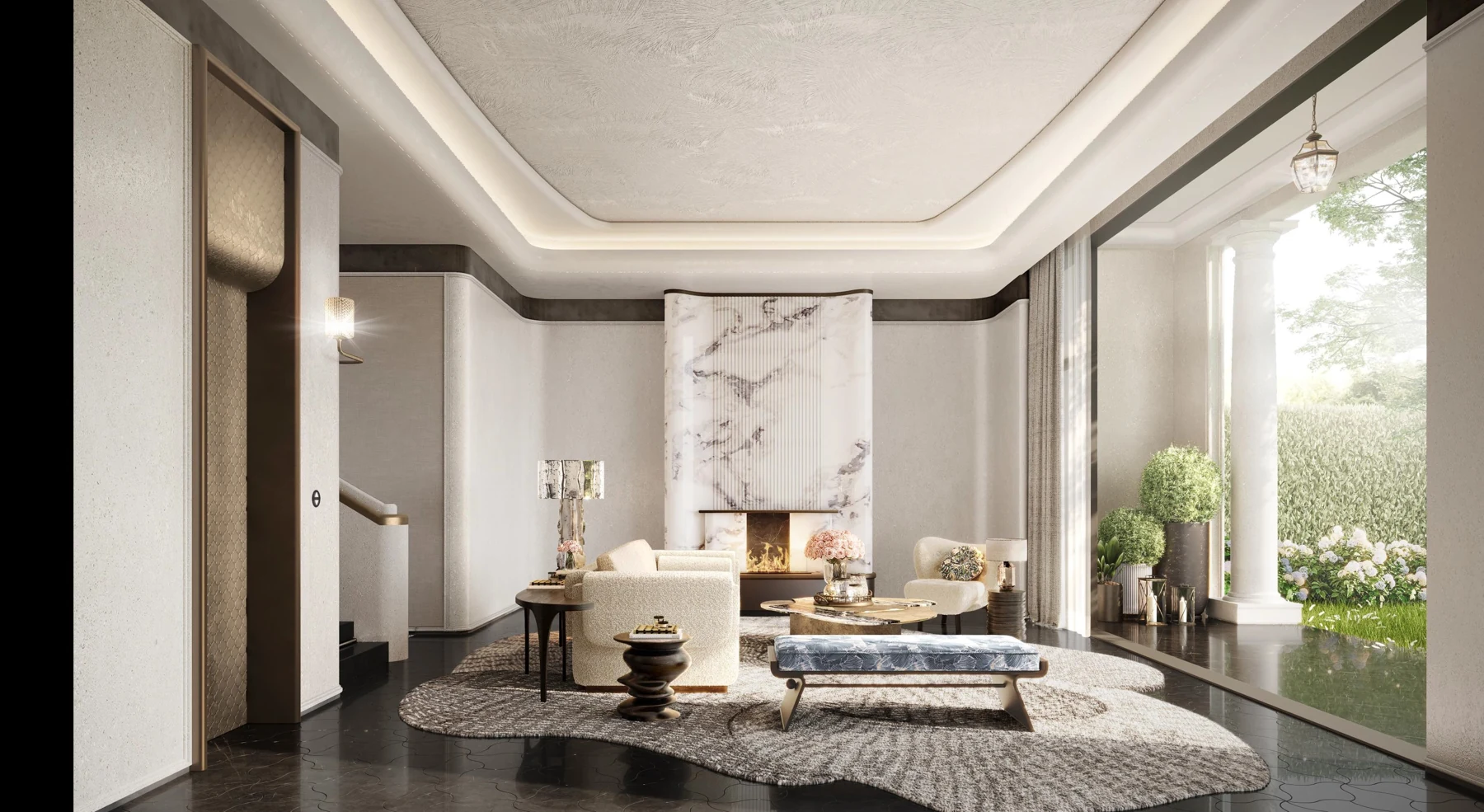 ASIM Residence — The Oasis — residential interior in Muscat, Oman