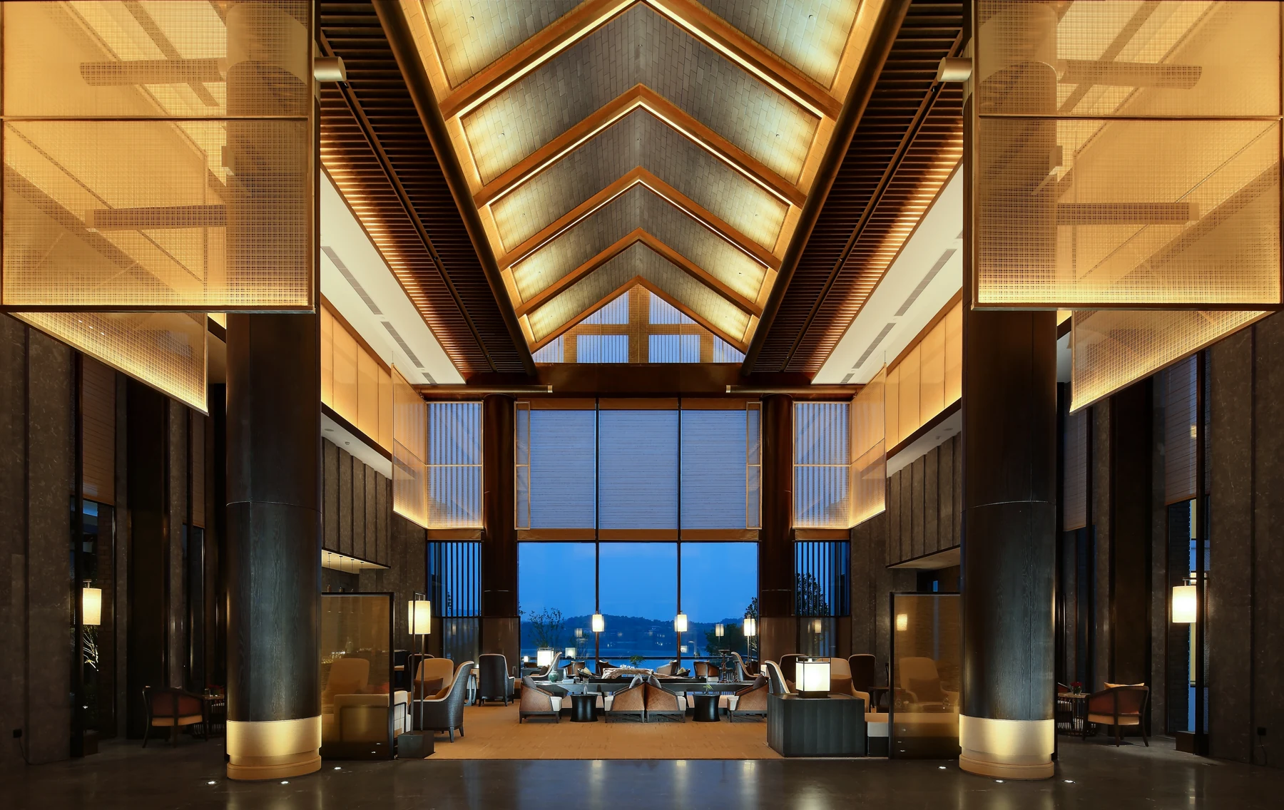 WEI Retreat Tianmu Lake — hospitality interior in Liyang, China